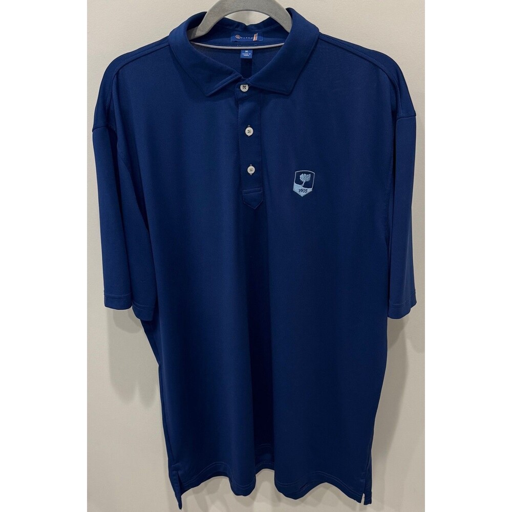 Ridgemoor Country Club - Stitch Golf Shirt - Men's Size XL - Blue